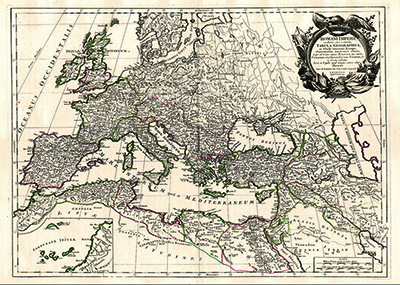 IMPERO ROMANO CARTOGRAFICA VISCEGLIA
